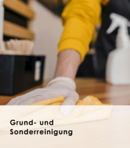 Grund- und Sonderreinigung